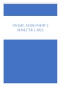 Fin2601 Assignment 2 Semester 2 2022