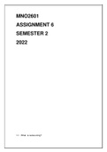 MNO2601 ASSIGNMENT 6 (EXAM) OCT /NOV 2022