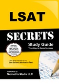 LSAT Secrets Study Guide LSAT Exam Review for the Law School Admission Test Study Guide