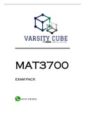 MAT3700 EXAM PACK 2022