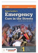 TEST BANK for Emergency Care in the Streets 8th Edition by Nancy Caroline Test Bank 