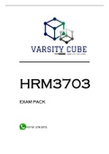 HRM3703 EXAM PACK 2022