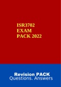 ISR3702 EXAM PACK 2023