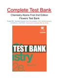 Chemistry Atoms First 2nd Edition Flowers Test Bank