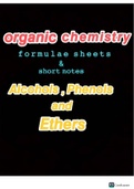 alcohols, phenols and ethers 