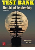 TEST BANK for The Art of Leadership 7th Edition by George Manning & Kent Curtis. All Chapters 1-20. 242 Pages.