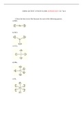CHEM 120 TEST 3 STUDY GUIDE ANSWER KEY: Ch 7 & 8 (100% Correct Solutions) 