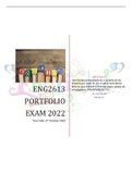 ENG2613 Portfolio Exam 2022 Memorandum/ Solutions.