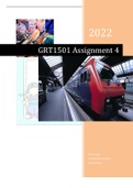 GRT1501 Assignment 4 2022 semester 2