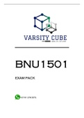 BNU1501 EXAM PACK 2023