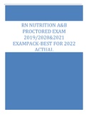RN NUTRITION A&B EXAM PACK