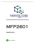 MFP2601 EXAM PACK 2022