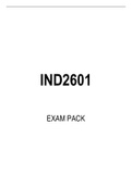IND2601 EXAM PACK  2023