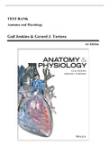 Test Bank - Anatomy and Physiology, 1st Edition (Jenkins, Tortora, 2016) Chapter 1-25 | All Chapters