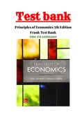 Test Bank for Principles of Economics, 7th Edition, Robert Frank, Ben Bernanke, Kate Antonovics, Ori Heffetz ISBN:978-1259852060|1 - 28 Chapter |Complete Guide A+