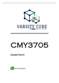 CMY3705 EXAM PACK 2022