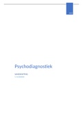 Volledige samenvatting psychodiagnostiek