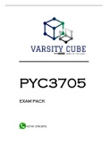 PYC3705 MCQ EXAM PACK 2022