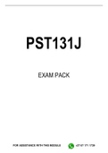 PST131J EXAM PACK 2022
