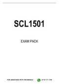 SCL1501 EXAM PACK 2021