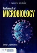 Test Bank for Fundamentals of Microbiology 12th Edition by Jeffrey C. Pommerville  | Latest Guide 2022