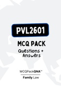 PVL2601 - MCQ Test Bank (2022)