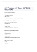 CST EXAM QUESTIONS AND ANSWERS 2022/2023