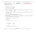 Exam with Answers MATH 1520 