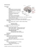 samenvatting medical neuroscience and neuroanatomy hele vak 