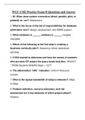 WGU C182 Practice Exam B Questions and Answer 2024
