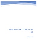Samenvatting Hoofdstuk 13 Basisboek bedrijfseconomie, ISBN: 9789001738228  Kost & Kostprijs