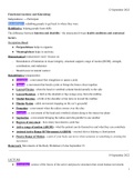 Class notes OTH515  - Functional Anatomy and Kinesiology (OTH515) 