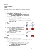 Complete summary for the Immunology course from the Biology year 2 study