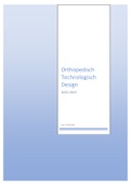 Samenvatting  orthopedisch technologisch design