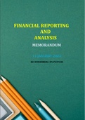 Financial Reporting and Analysis Memo (11-01-2023)