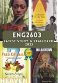 ENG2603 Study Pack for Assignments and Examinations - No books needed! 