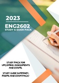 ENG2602 Study & Exam Pack (2023) All you Need!
