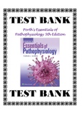 Porth's Essentials of Pathophysiology 5th Edition Test Bank.