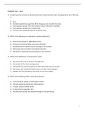 eco1010 , past papers for test 1 for 2012, 2013 , 2014 and 2015 with answers