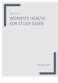 Women's Health EOR Study Guide 