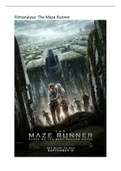 Filmanalyse 'The maze runner'