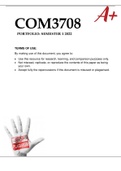 COM3708 Portfolio (Assignment 1) - Advertising And Public Relations (COM3708) 