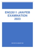 ENG2611 JAN/FEB SUPPLEMENTARY EXAMINATION 2023 