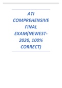 ATI COMPREHENSIVE FINAL EXAM(NEWEST-2020, 100% CORRECT).pdf