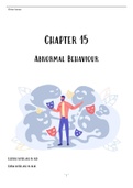 Chapter 15 SLK 110 notes