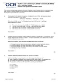 Chemistry 123 PAG 2 Acid- Base Titration Practice Exam Questions and Answers 2023