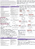Summary Notes on AS AQA Organic Chemistry topics