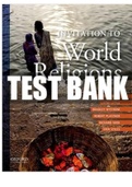 Instructor’s Manual and TEST BANK to Accompany_ Invitation to World Religions 3rd Edition Jeffrey Brodd Layne Little Bradley Robert Richard Shek Erin Stiles. Question and And Answers Plus Chapter Summaries. All Chapters 1-14. (Complete Download)