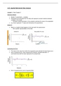 4.4C Applied Multivariate Data Analysis Lectures Summary