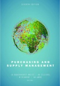 MNP2601 - Purchasing Management Prescribed Book: Purchasing and Supply Management. (PDF Format)